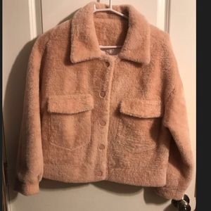 💕Furry Pink Coat 🎀 purchased in Thailand